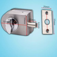 插销锁 单门地锁#旋钮款 货期10天 单位:个