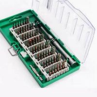 伊莱科 多功能螺丝刀组合 61合1标配 工具钢材质 单位:套 货期7天