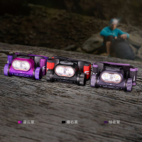 Fenix 超轻双光源镁合金越野跑头灯1600流明170米射程黑色 HM65R-T V2.0 单位:个 货期7天