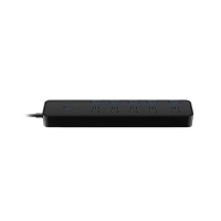 公牛(BULL) GN-H3053 3米 12个/箱 分控5位抗电涌插座 个 黑色