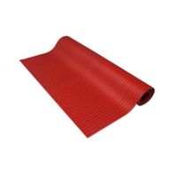 爱柯部落 绝缘垫 耐高压5KV橡胶垫1×5m×3mm配电房用绝缘耐磨耐压防滑红色110269