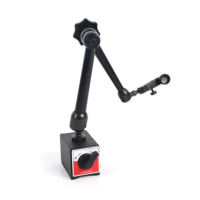 力易得 E0597 80KG轴接式磁力表座1个装ZHY 万向磁力表座 盒