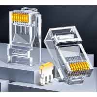 山泽 6类RJ45千兆网络接头 100个WL-6100 单位:盒 货期20天