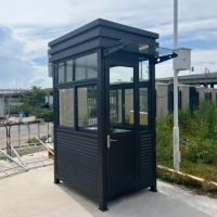 定制直角钢结构岗亭 2*2*2.7M 含安装服务 单位:个 货期20天