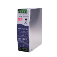 明纬 开关电源 120W/24VWDR-120-24 单位:个 货期15天
