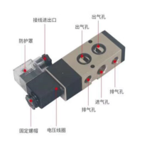 正泰 电磁阀 4V310-10-DC24V 单位:个 货期15天