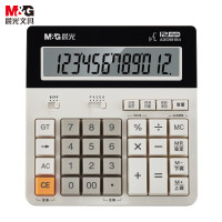 晨光 12位显示 计算器 白色 ADG981B4 单位:个