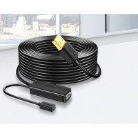 山泽 USB2.0AI-AF延长线公对母连接线带DC供电接口 FD-10U 10米 单位:个 货期20天