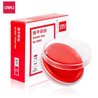 得力 快干印台(红)(只) 9863ES 单位:只 货期20天