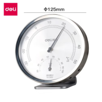 得力 温湿度计(不锈钢) 8812 单位:只 货期20天