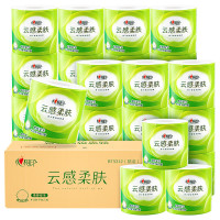 心相印 卷纸 云感柔肤 有芯4层110g*30卷 单位:箱
