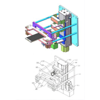 KINGPO 测试自动拔插USB夹具 KPFS-01-HZ8 维保一年 货期2-3周