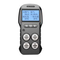 爱德克斯 四合一气体检测仪便携式可燃氧气CO硫化氢 X-4+(防爆认证标配款) 单位:台