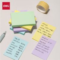 得力(deli) 便利贴100张 小号76*51mm彩色(颜色随机)单位:本