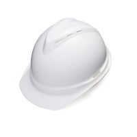 梅思安 ABS豪华型安全帽,10172476白色 前印华润电力LOGO 后印两位数字