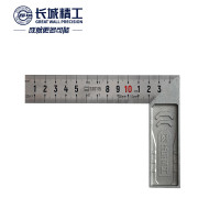 长城精工 钢角尺不锈钢90度直角尺木工角尺高精度加厚150mm 130115A