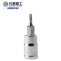 长城精工10mm花型旋具套筒中飞套筒头3/8螺丝批批头T50 576150