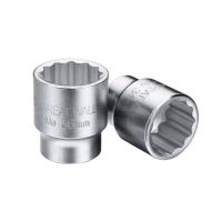 长城精工20mm公制12角套筒3/4棘轮扳手重型套筒头工具套头55mm 540155