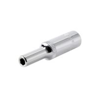 长城精工6.3mm系列公制六角长套筒小飞棘轮扳手套筒头12mm 514012