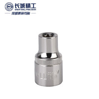 长城精工12.5mm公制花型套筒大飞花形套筒头棘轮扳手套头E16 538016