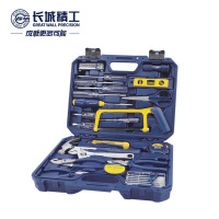 长城精工家用工具套装多功能家庭用五金工具箱维修工具组套38件 400038