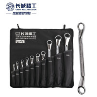 长城精工 工双梅扳手组套工业级双头梅花快速扳手工具10件5.5-32mm 323010