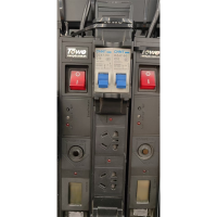 同为PDU 输入32A 配25A漏保开关3位输出(2位16A,1位10A)线长15米6平方线 货期10-15天