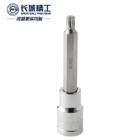 长城精工12.5mm100长花型旋具套筒大飞花形旋具头1/2套头T25 586225