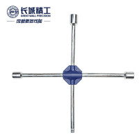 长城精工十字轮胎扳手汽修工具汽车小轿车家用换轮胎工具400cc 428750