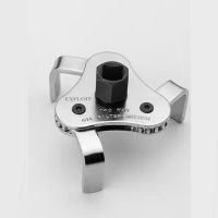 长城精工扁三爪机滤扳手可调节万用滤清器滤芯汽车机油格拆装工具 420522