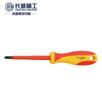 长城精工十字绝缘螺丝批电工螺丝刀工具耐高压旋具改刀PH2*175mm 290027