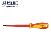 长城精工绝缘花型螺丝批电工工具花形螺丝刀改锥耐高压T25*125mm 294025