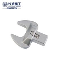 长城精工扭力扳手开口头单头呆扳手工具14*18驱动头21mm 422537