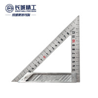 长城精工 三角尺加厚高精度不锈钢木工角尺90度角度尺150mm 136115