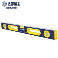长城精工水平尺大水泡铝合金高精度工业级平水尺靠尺不带磁2米 176332