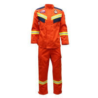 消防员抢险救援防护服 芳纶夏款上衣裤子 单位:套