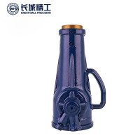 长城精工螺旋式千斤顶齿轮手摇机械式千斤顶工业用起重工具100吨 429749