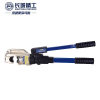 长城精工手动液压压接钳铜鼻子压接接线端子纤维手柄带安全阀12T 663205