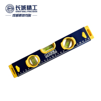 长城精工 水平尺铝合金高精度家用平水尺靠尺不带磁验收工具300mm 176223