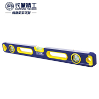 长城精工水平尺专业级带强磁铝合金高精度加厚家装验收工具800mm 185138