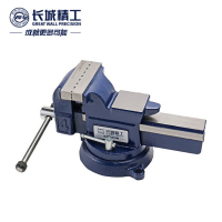 长城精工台虎钳重型精密全铜台钳工业级重型工作台虎桌钳夹具6寸 209006