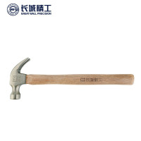 长城精工木柄羊角锤锤子工具家用铁锤钉锤小锤头榔头木工手锤16oz 251122