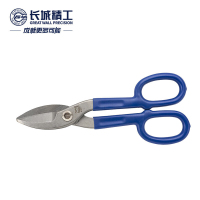 长城精工铁皮剪刀钢丝铁丝工业大剪子强力多功能剪铁皮的剪刀10寸 410022