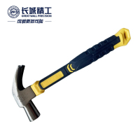 长城精工纤维柄吸钉羊角锤工业级铁锤家用榔头木工钉锤拔钉锤子 251045