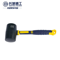 长城精工橡胶锤橡皮锤子安装锤皮榔头瓷砖地板大理石安装工具16oz 256023