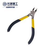 长城精工专业级电子剪钳电子剪斜口钳水口钳小号塑料金属修边5寸 214055