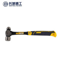 长城精工圆头锤子工业级圆头一体锤铁锤手锤榔头16oz 252052