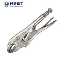 长城精工圆口大力钳多功能固定钳加力钳木工夹钳夹持工具180mm7寸 232107