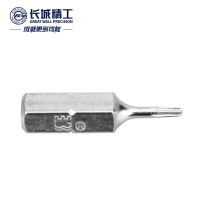 长城精工 花型旋具头6.3mm系列花形螺丝批头25mm长5个装T20 446020