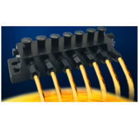 冲床专用分油器 蘑菇头 一进七出 单位:个 货期15天